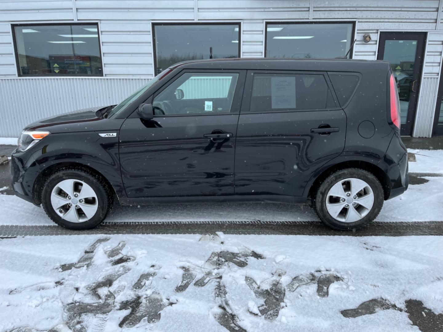 2015 Black /Black Kia Soul (KNDJN2A21F7) , located at 1960 Industrial Drive, Wasilla, 99654, (907) 274-2277, 61.573475, -149.400146 - Photo#1